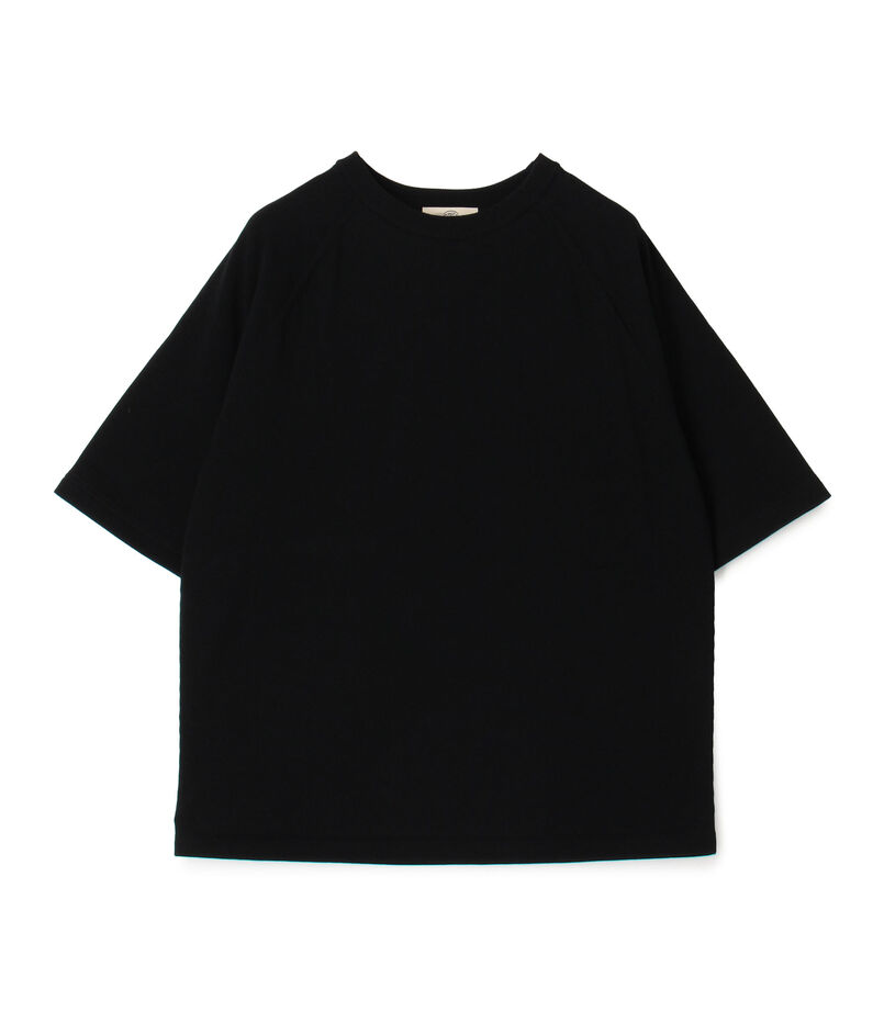 コットンポリエステル クルーネックプルオーバー