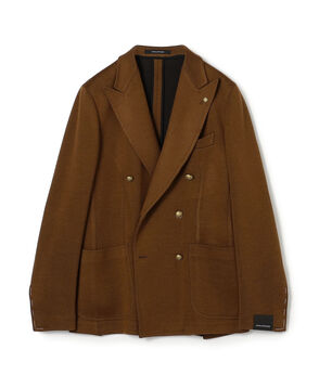 TAGLIATORE DARREL ポリエステルウール ダブルブレステッド6Bジャケット
