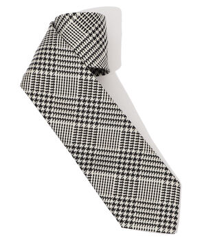 Seaward ＆ Stearn シルクジャガード チェック柄ネクタイ