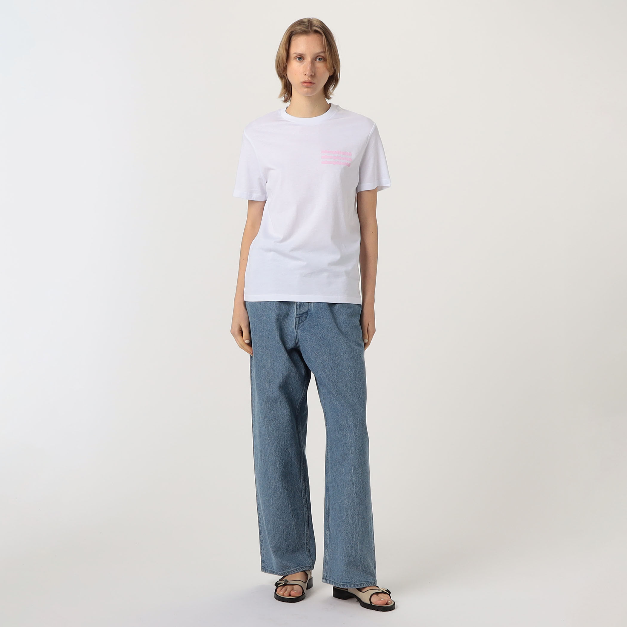 tシャツ Les Petits Basics Simplicity ハーフスリーブプルオーバー レディース Les Petits Basics Simplicity ハーフスリーブプルオーバー