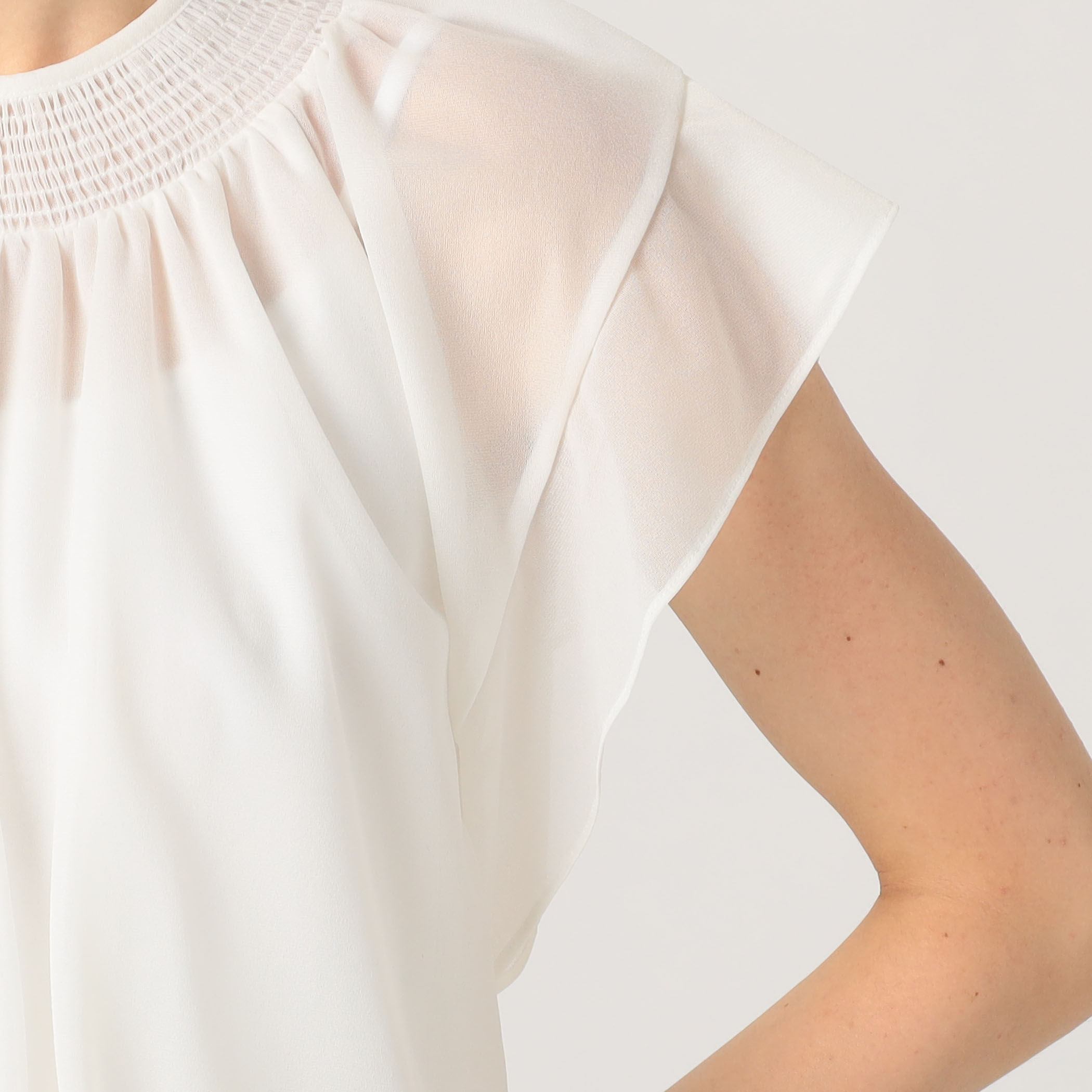 コムデギャルソンシャーリングブラウス □ 46425☆トリコ