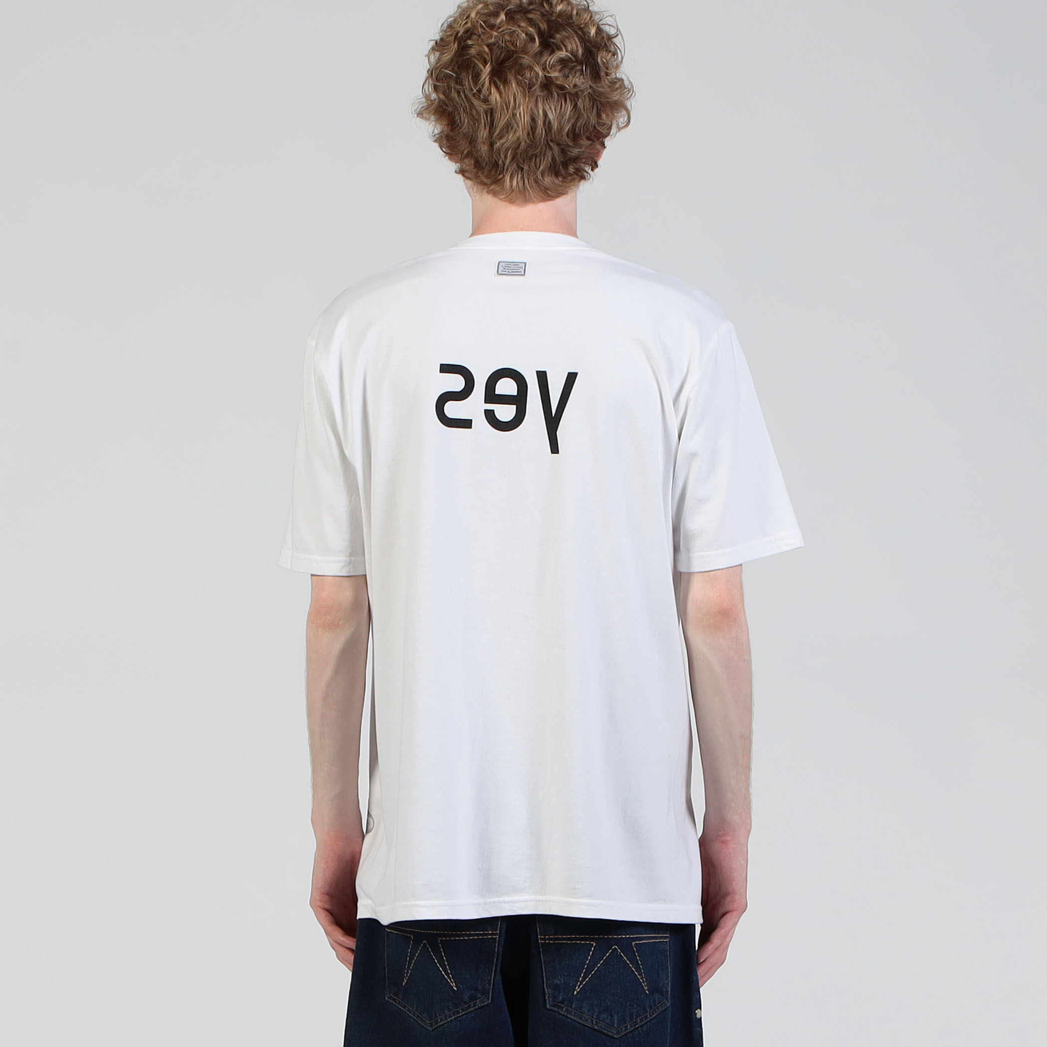 DELICATE UNIT TECHNO MOZART Tシャツ 白 XL TANG TANG MIRROR BELIEVE