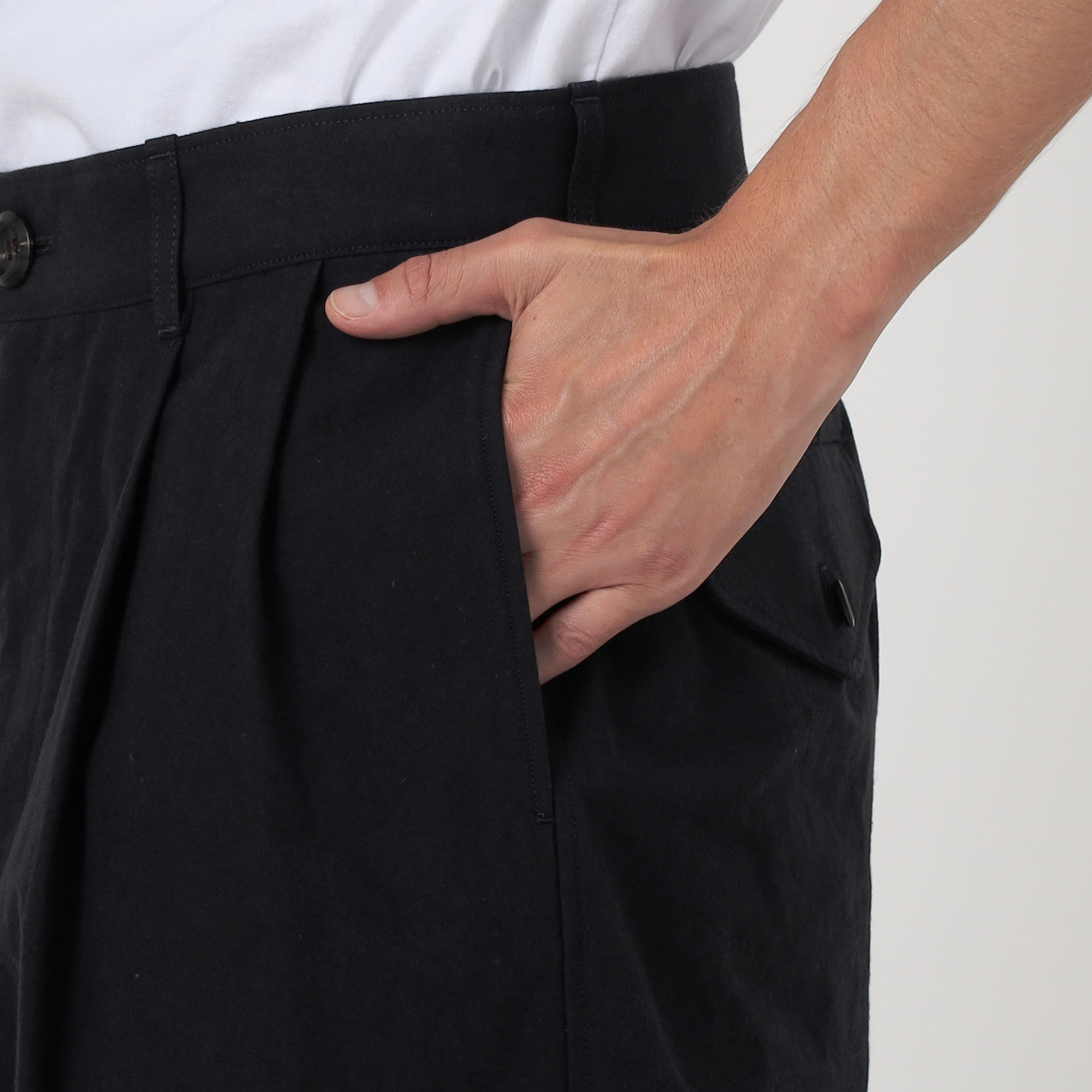 別注】THE RERACS × Edition 2 TUCK WIDE SLACKS ワイドスラックス
