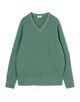 MAATEE&SONS カシミヤ Vネックプルオーバーニット