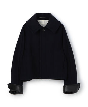 メルトンビーバー ショートコート