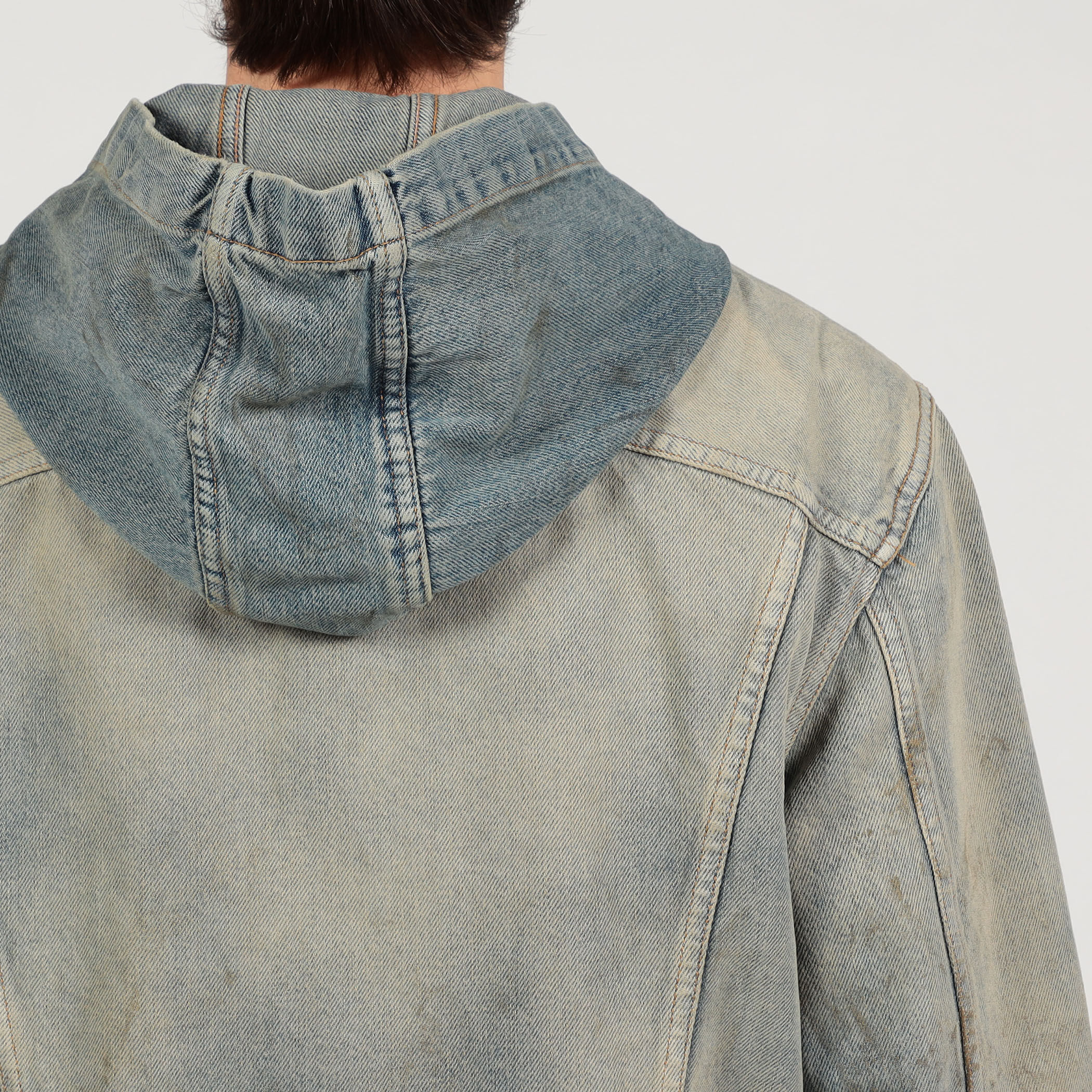 Acne Studios デニムジャケット フーディー｜トゥモローランド 公式サイト