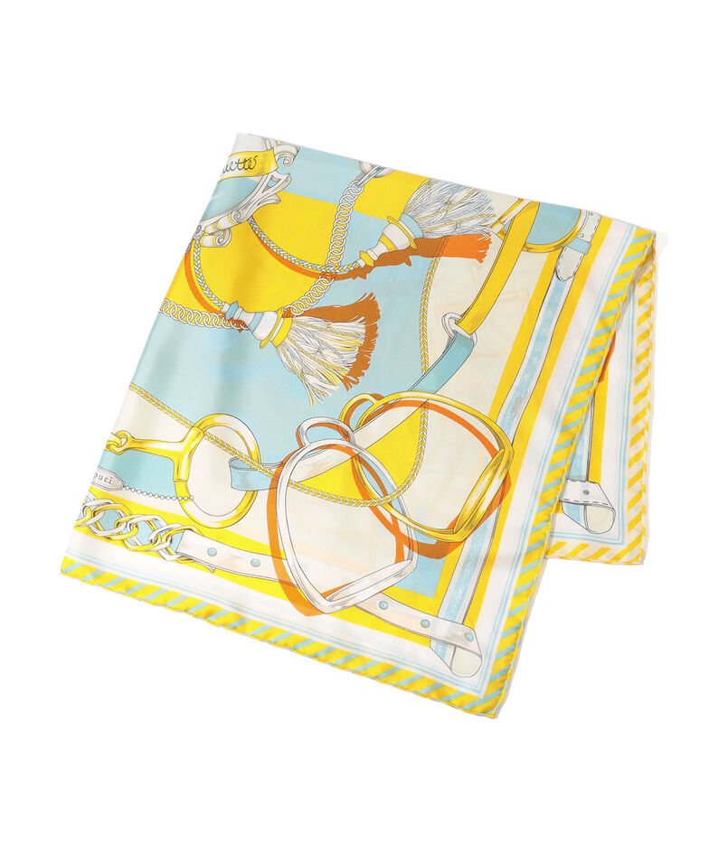 MANIPURI TASSEL シルクスカーフ