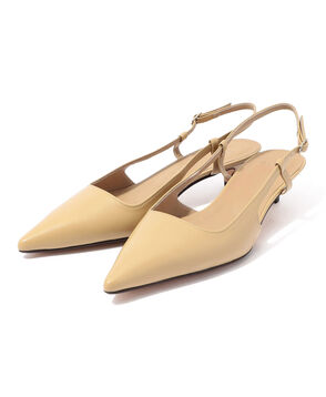 DES PRES バックストラップパンプス