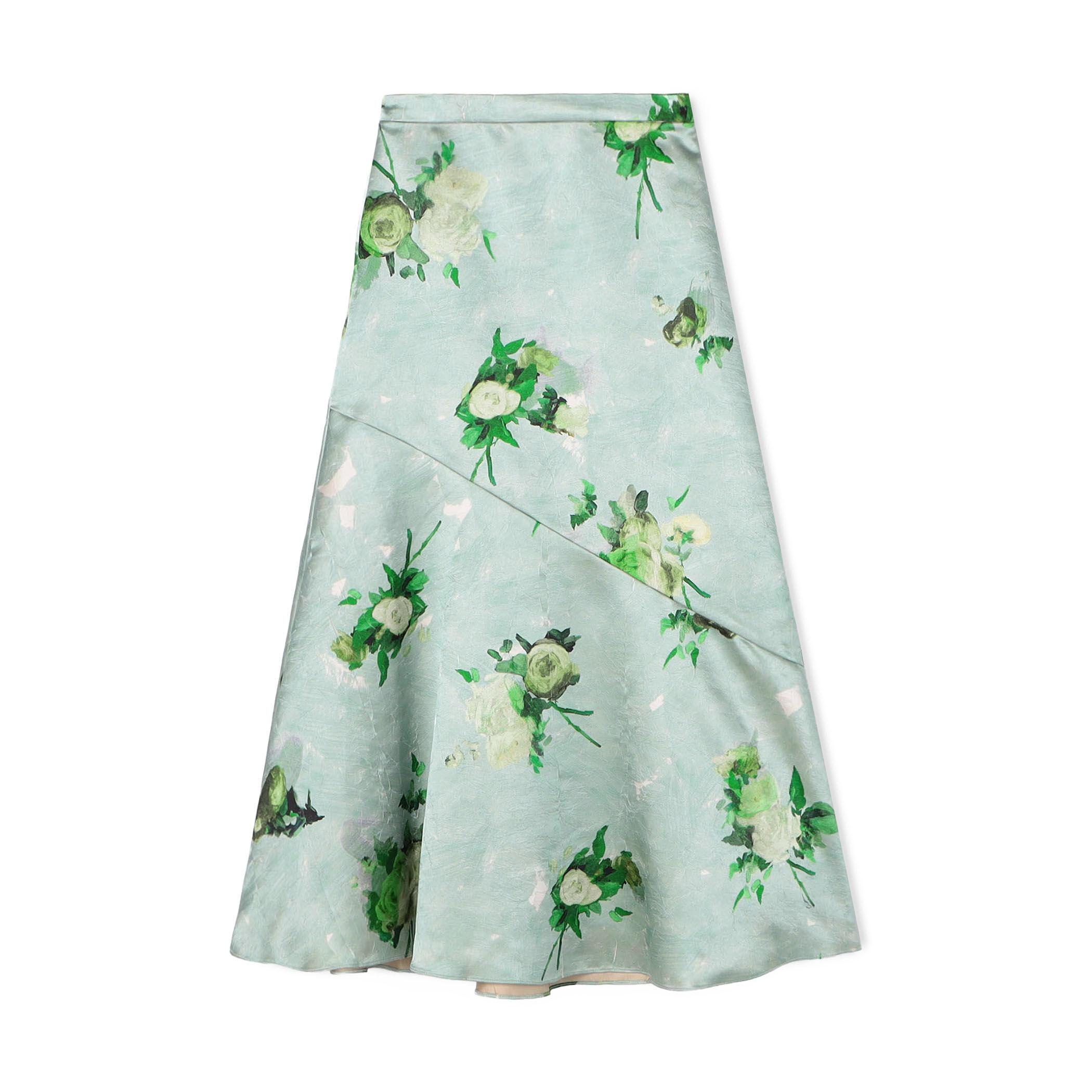 Erdem アーデム　スカート ERDEM A-LINE フラワープリント ミディアムスカート｜トゥモローランド
