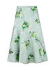 ERDEM A-LINE フラワープリント ミディアムスカート
