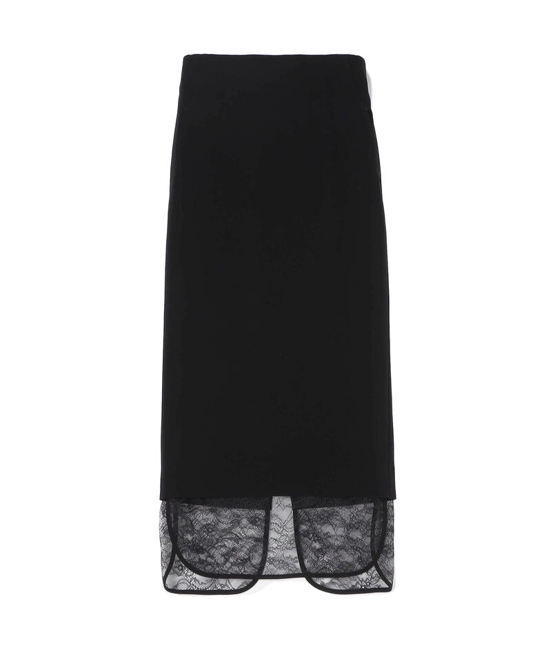 Mame Kurogouchi Raschel Lace Layered Skirt ラッセルレーススカート