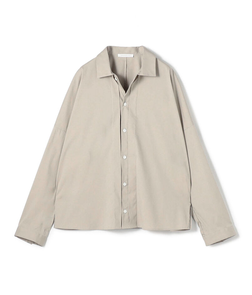 ストレッチタイプライター フロントタックシャツ