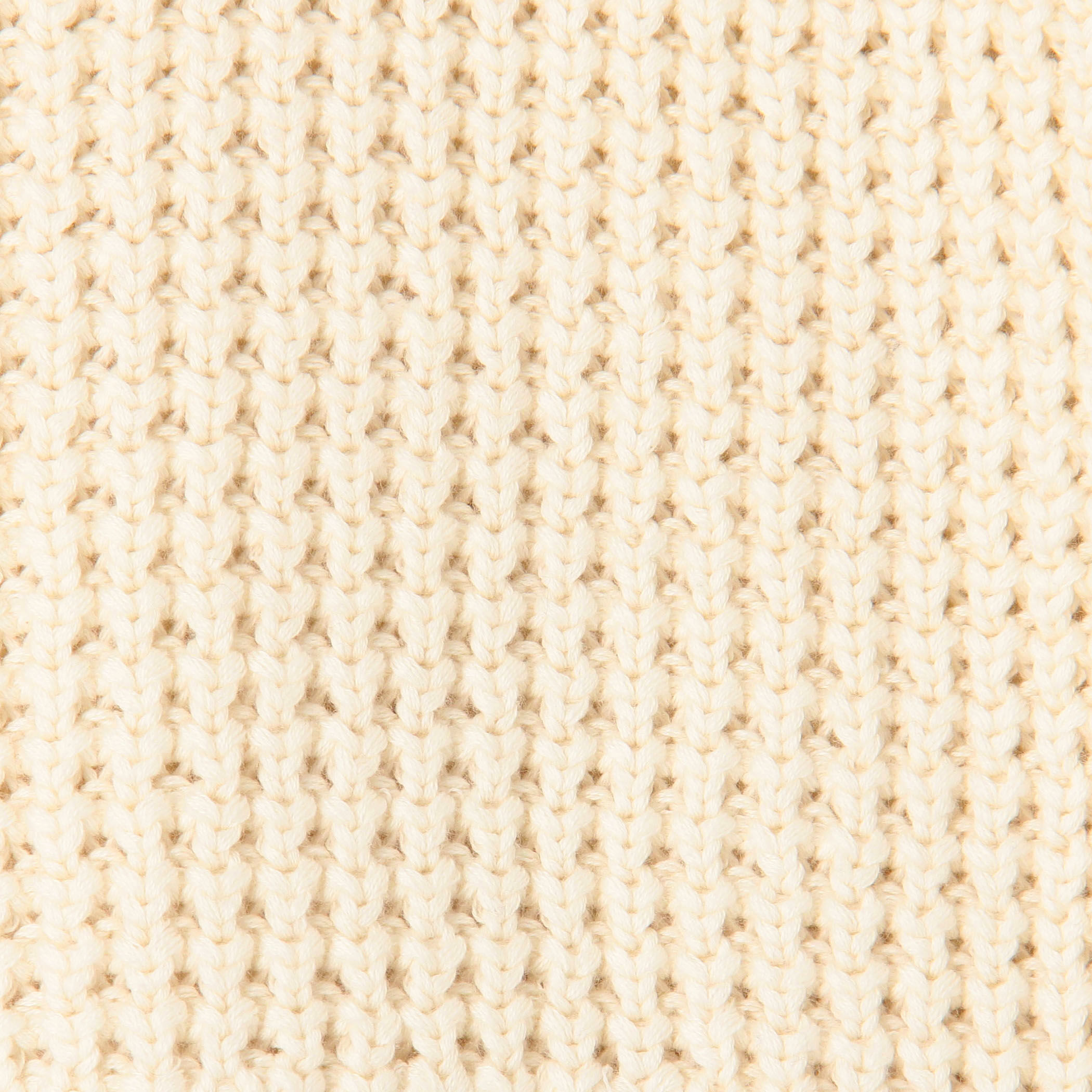 CABaN コットンカシミヤワッフル タートルネックプルオーバー