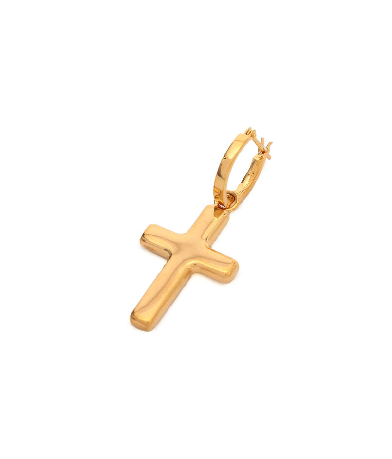 CAREERING CROSS ピアス