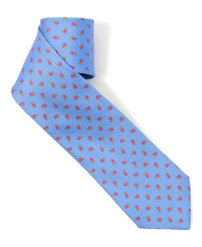 STEFANO BIGI シルクプリント 小紋柄 ネクタイ