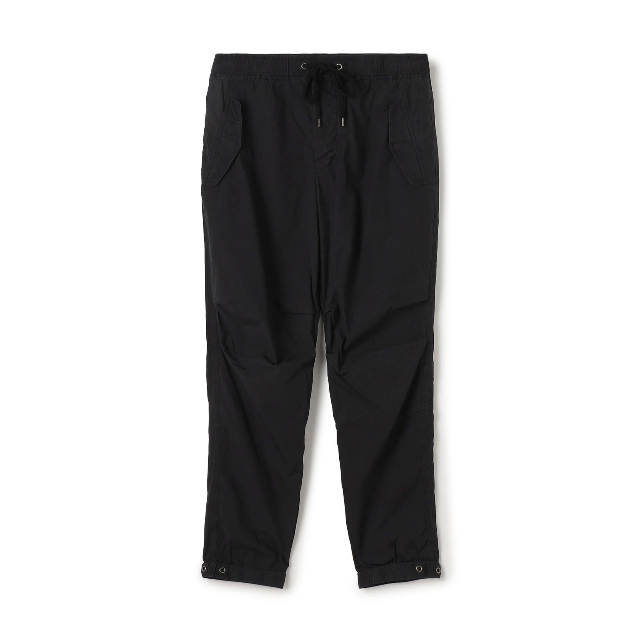 James Perse ジェームスパース ズボン　黒　トゥモローランド バックパイルスエット ドローストリングパンツ WXA1932