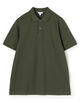 SUNSPELコットン ピケポロシャツ