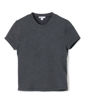 コットンポリエステル クロップドTシャツ  WMTP3926