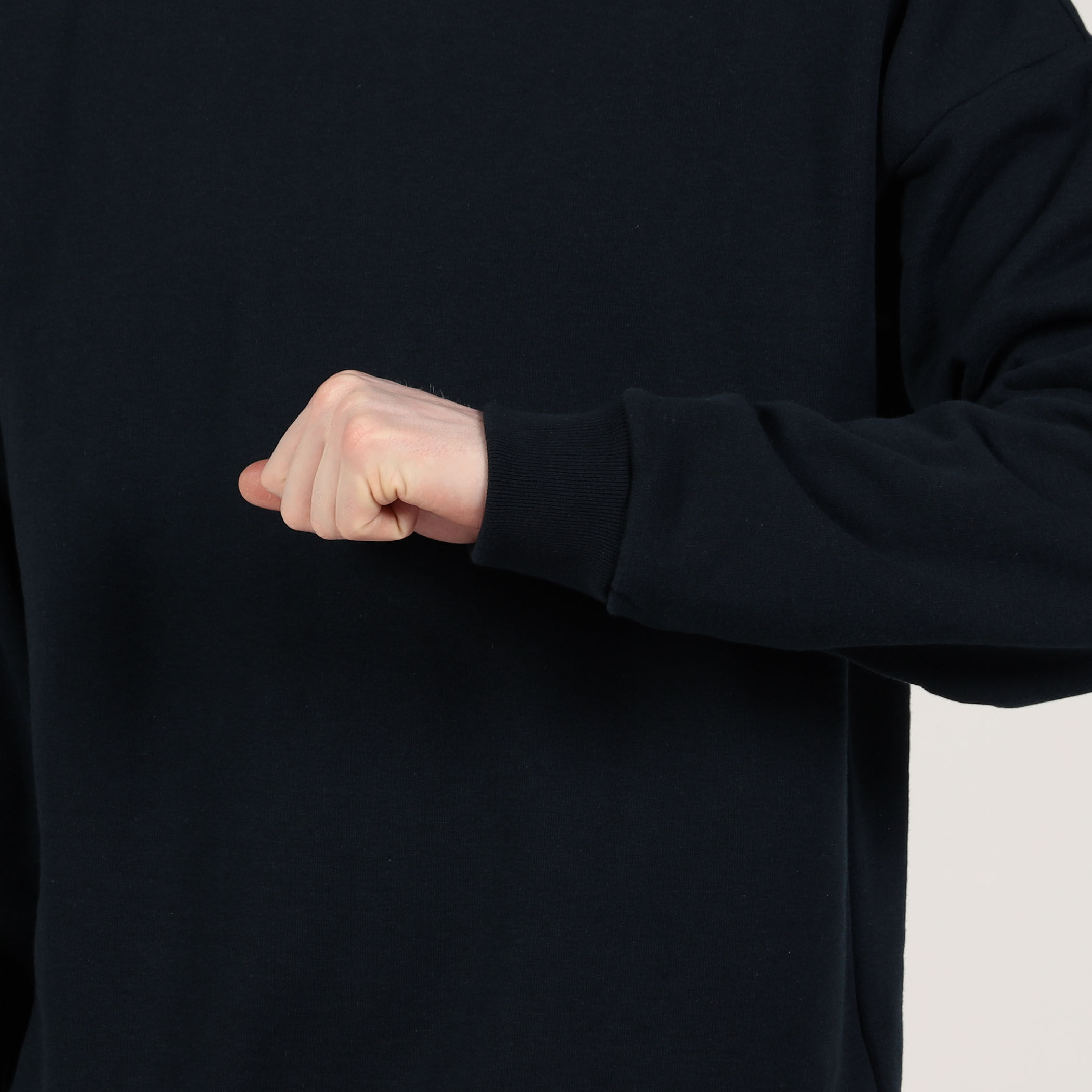 別注】KNITTING FACTORY 吊り裏毛 ロングスリーブ クルーネック プル