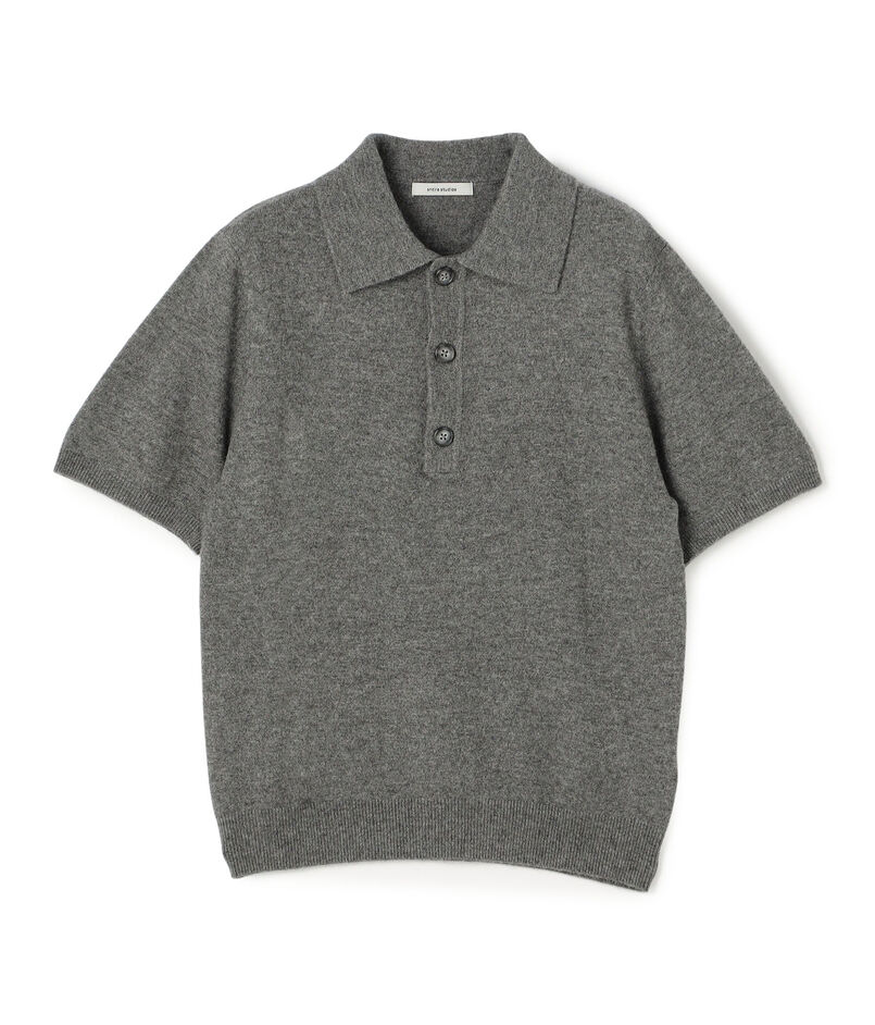 ■entire studios SHORT SLEEVE KNIT PO
