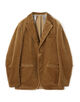 ウォッシュドベルベット シングルブレステッド 2Bジャケット PONTOGLIO