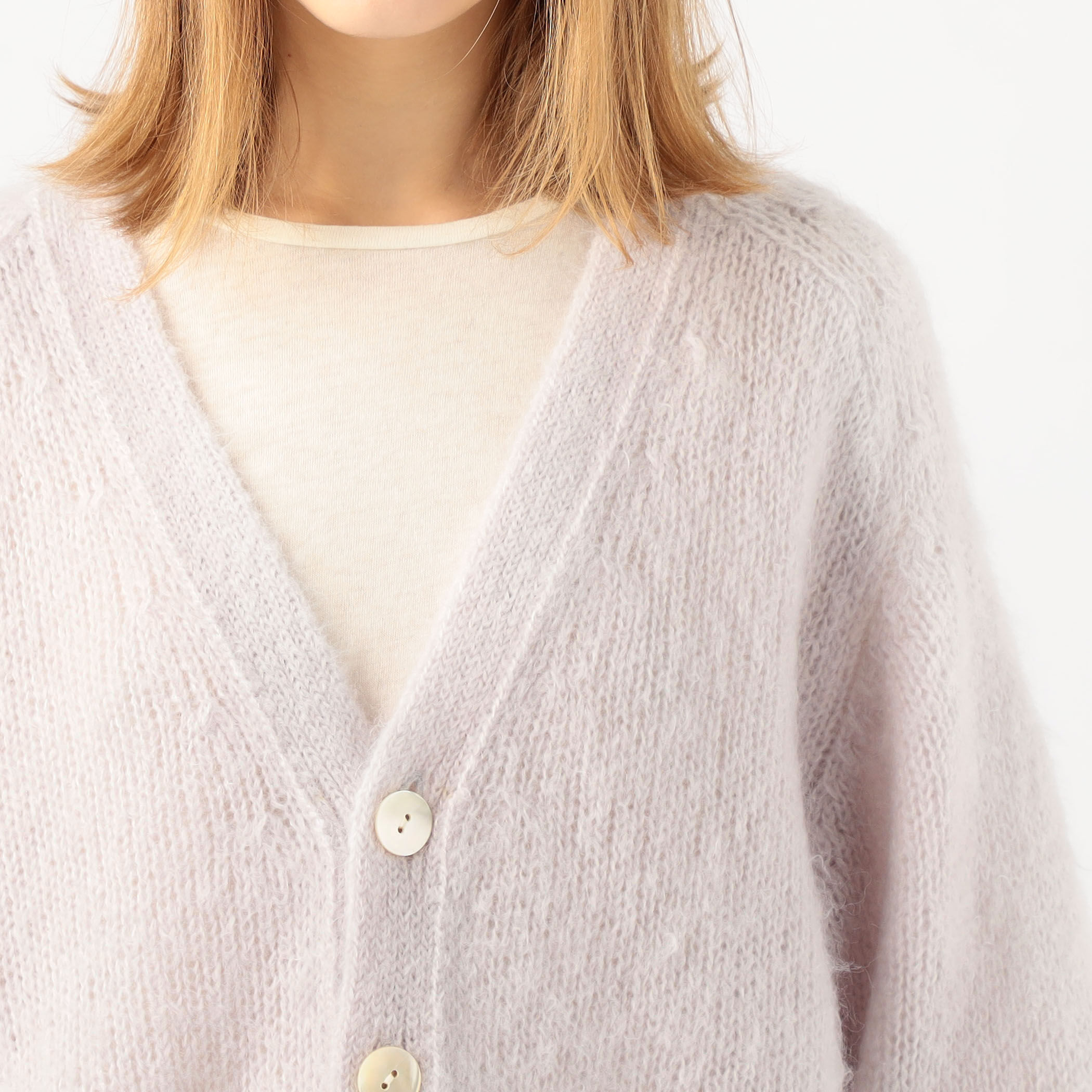 キッドモヘア Vネックカーディガン｜トゥモローランド 公式通販