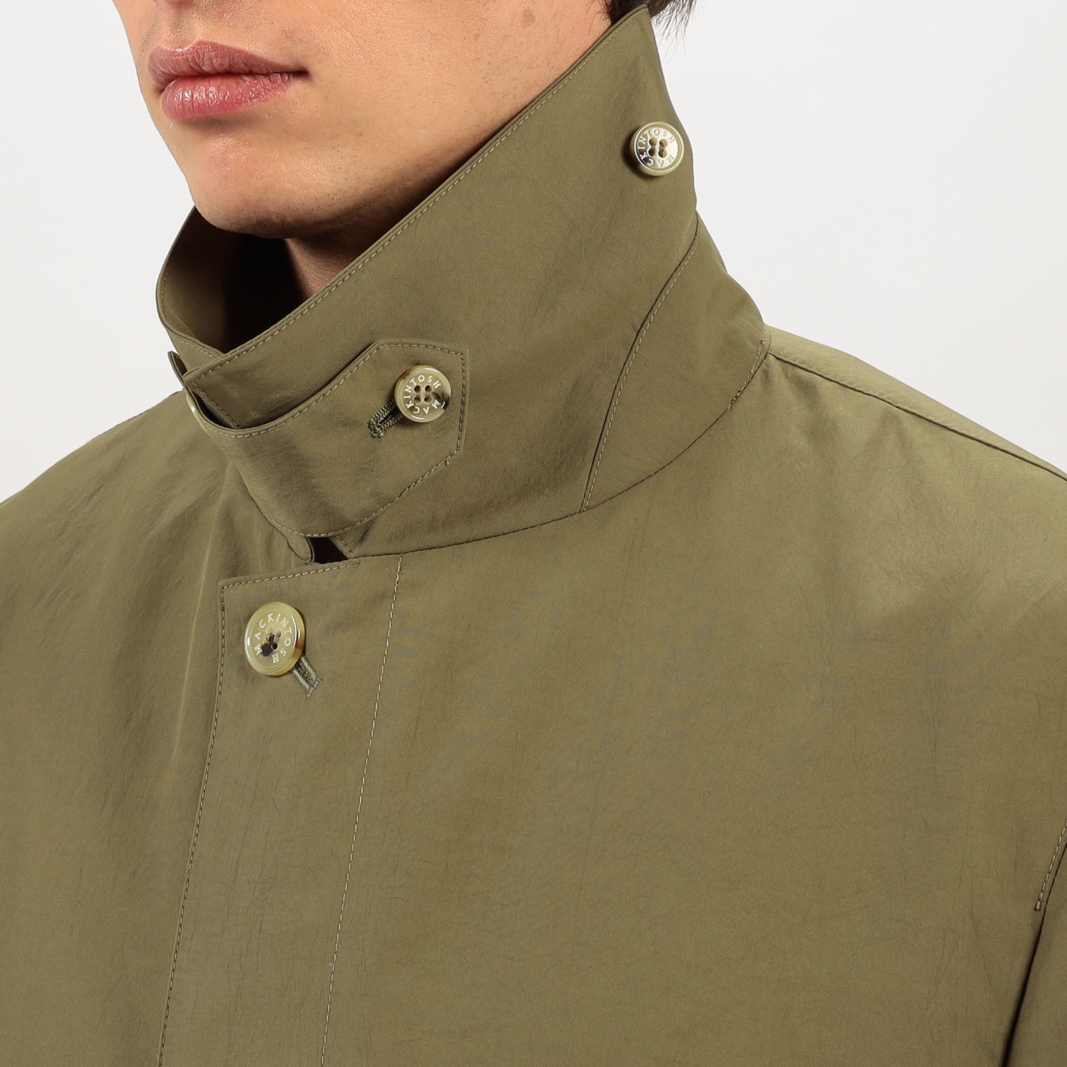 別注】MACKINTOSH DUNKELD パッカブル ステンカラーコート