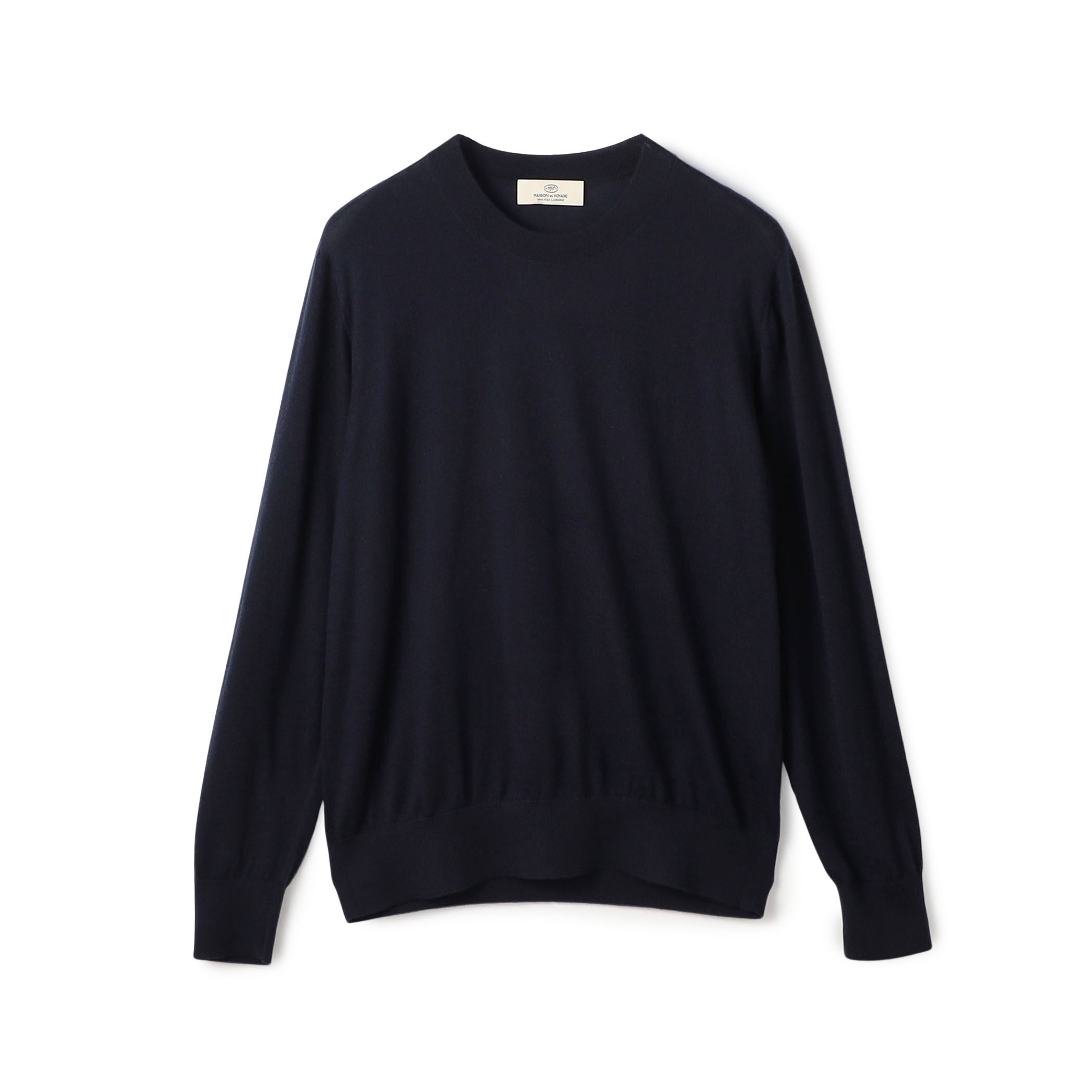 MAISON et VOYAGE カシミア ノーカラーブルゾン MAISON et VOYAGE カシミア ノーカラーブルゾン