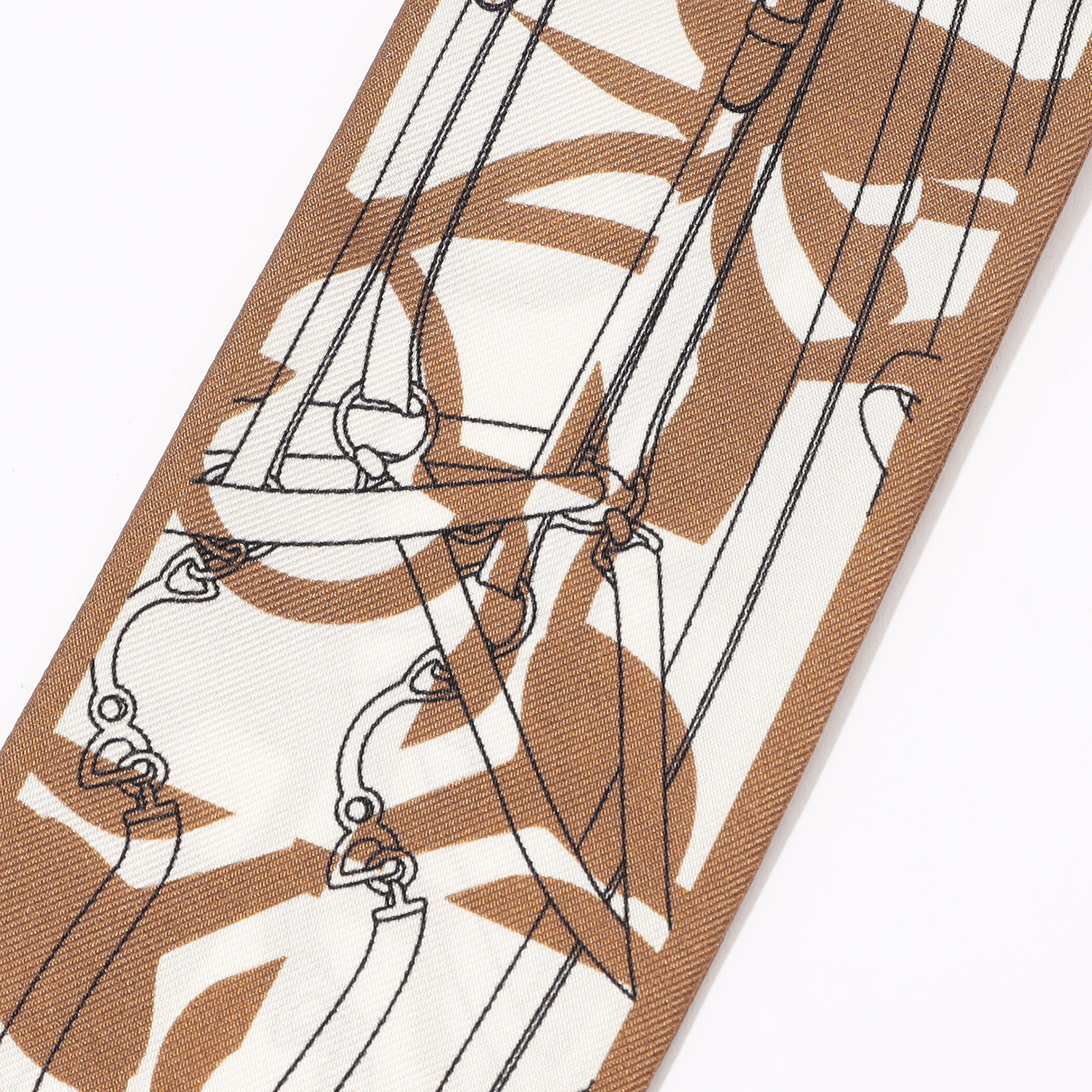 Atelier TOMORROWLAND BIT MOTIF BANDEAU シルクスカーフ