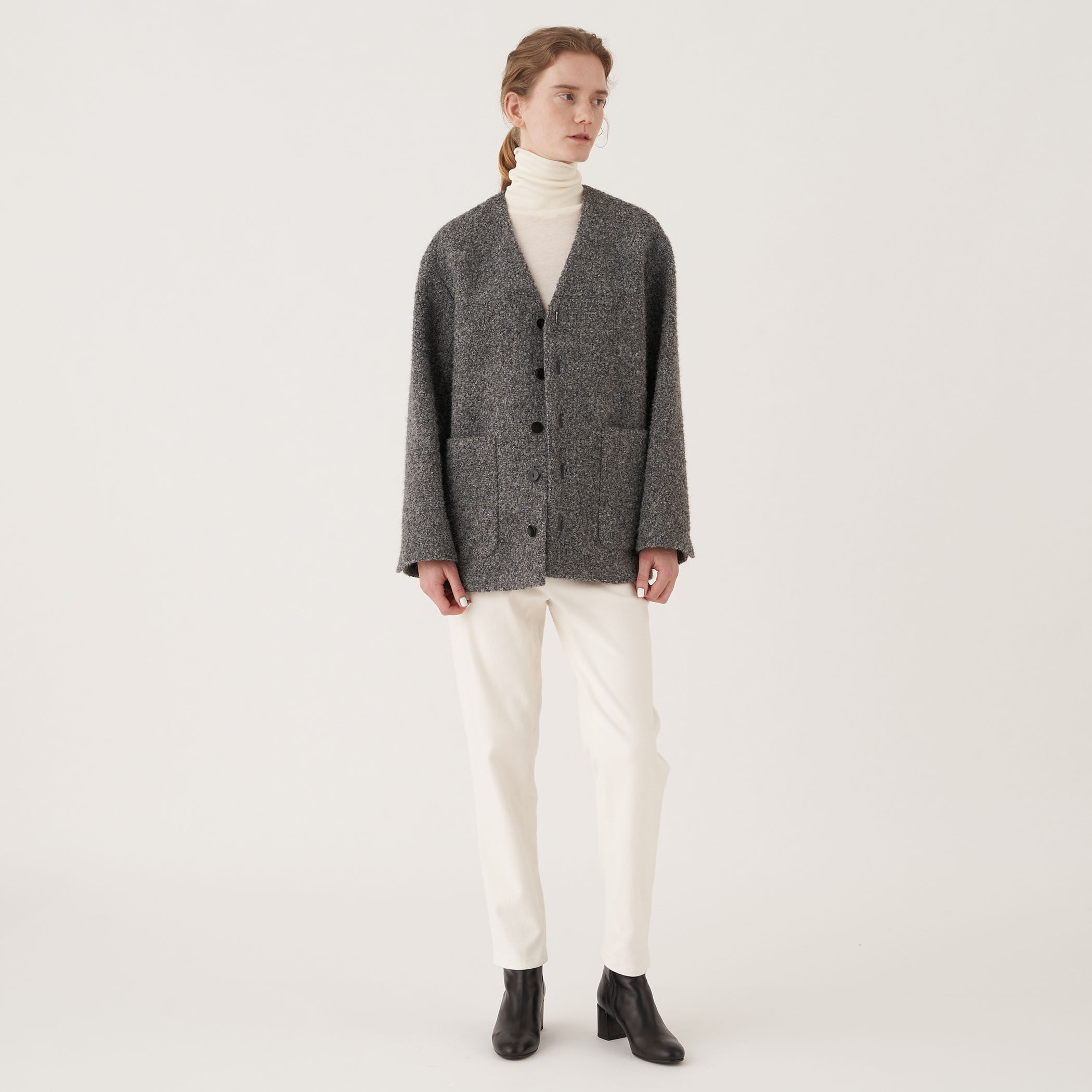 ストレッチモールスキン イージーテーパードパンツ｜トゥモローランド