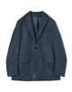Wool Silk Linen Single Breasted 2B Jacket SUMMER TIME