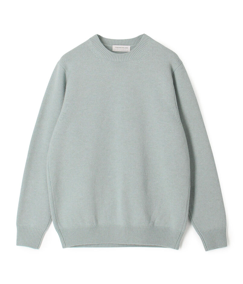 TOMORROWLAND tricot スーパーファインラムウール クルーネックプルオーバー