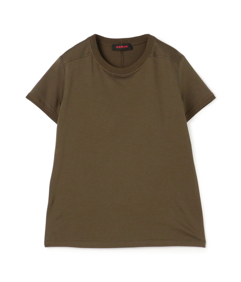 CABaN Cotton rib Combi Crew Neck Pullover