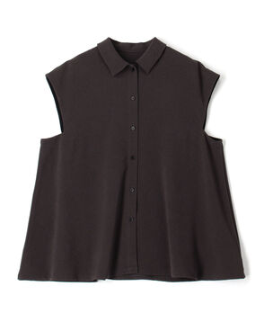 【WEB先行予約】ジャージーライクジョーゼット フレアブラウス