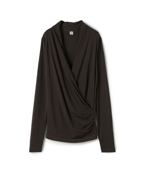 TOTEME Overlapped ジャージーブラウス