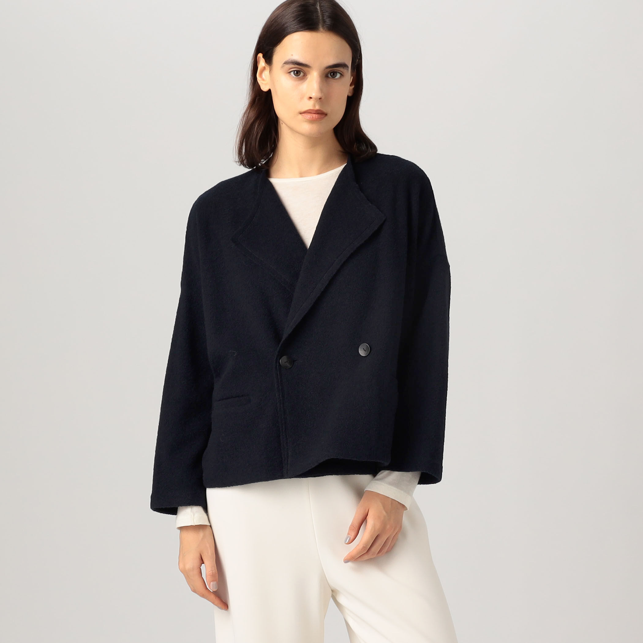 ファインブークレー オーバージャケット｜トゥモローランド 公式通販