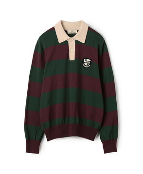 シルケットコーマコットン ニットラガーシャツ