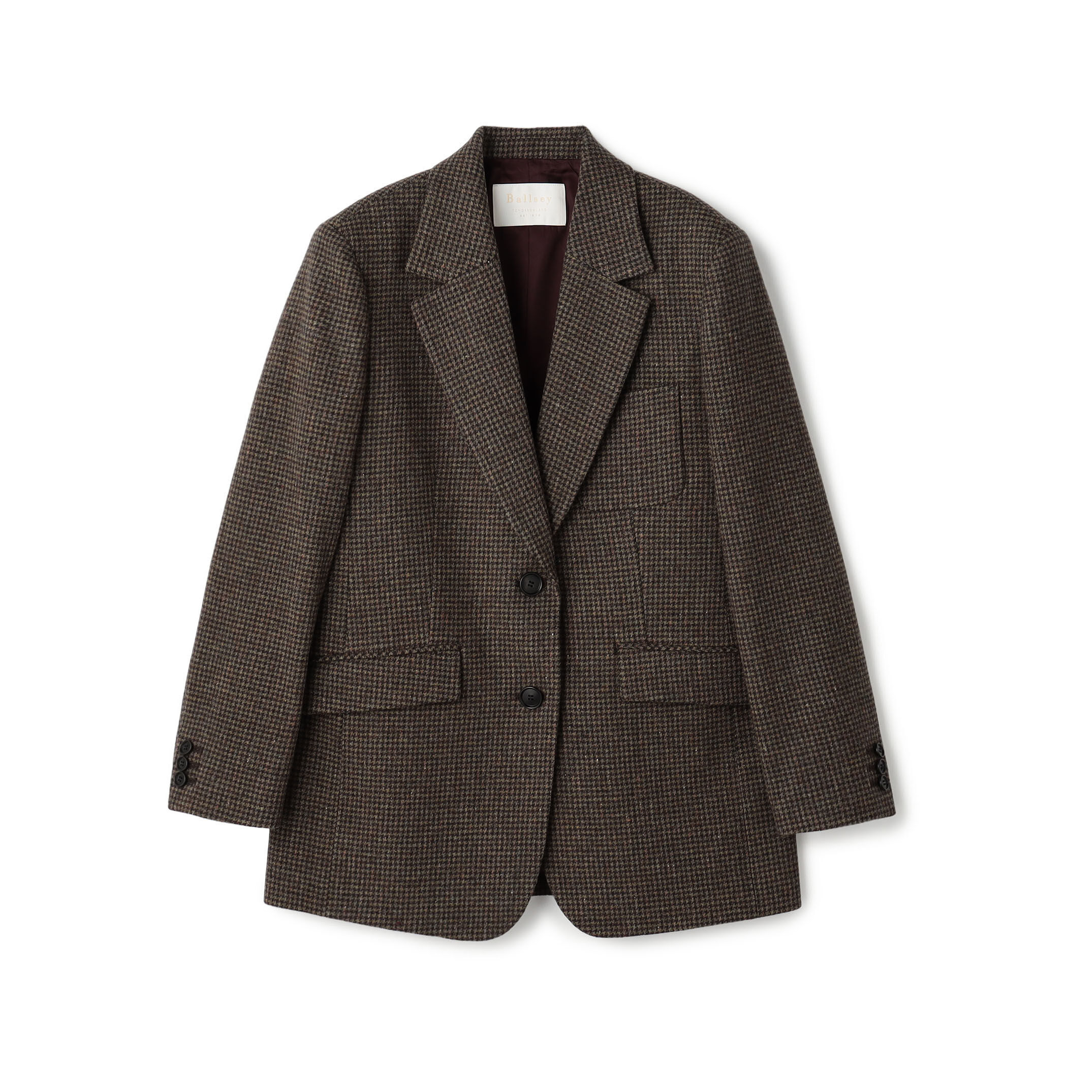 フレンチウールツイード テーラードジャケット｜トゥモローランド 公式通販