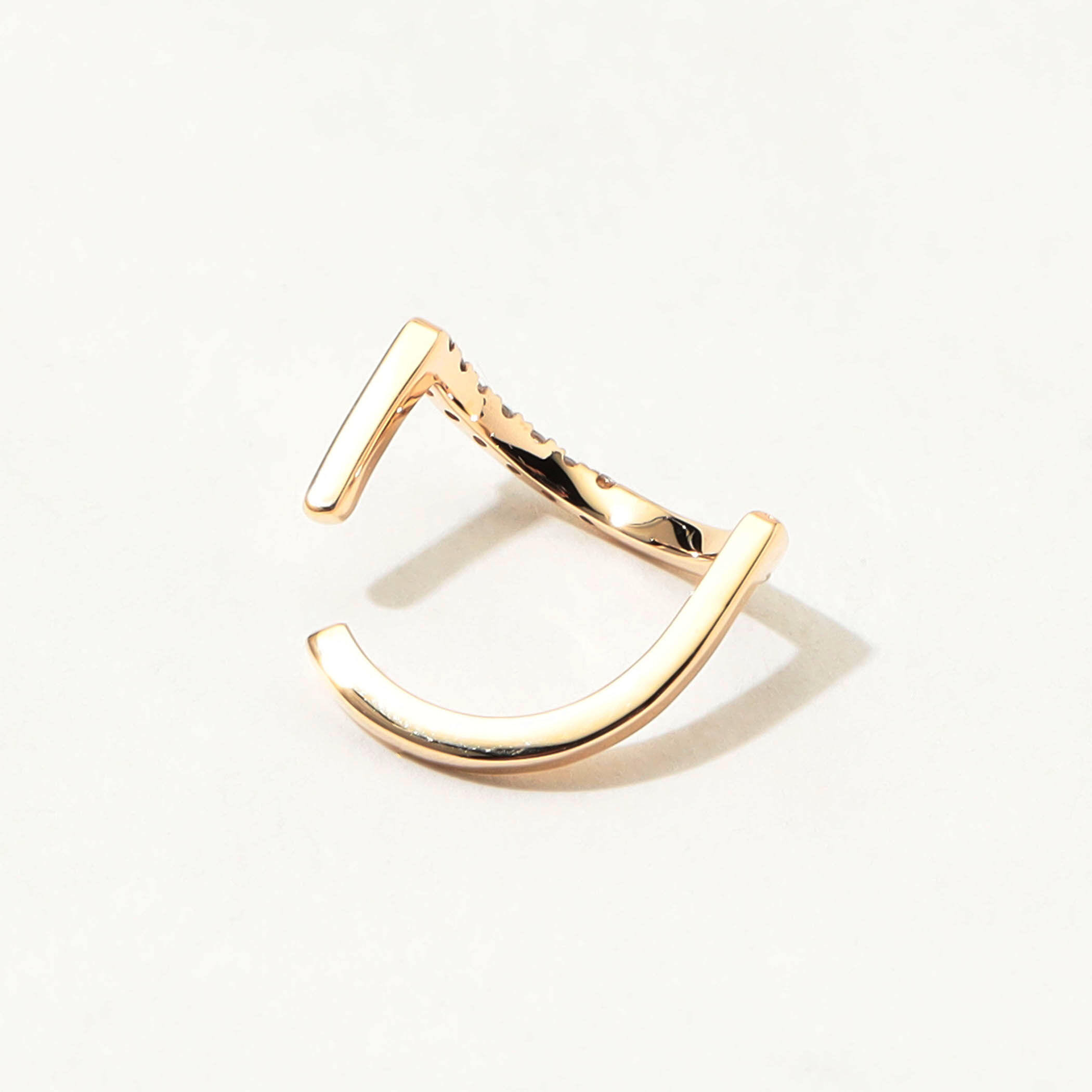 HIROTAKA TREEHOPPER ダイヤモンド 片耳イヤーカフ S