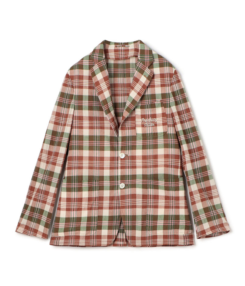 Mai Tai コットン インドマドラス シャツジャケット