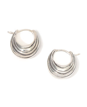 R.ALAGAN SHIMA HOOPS ピアス