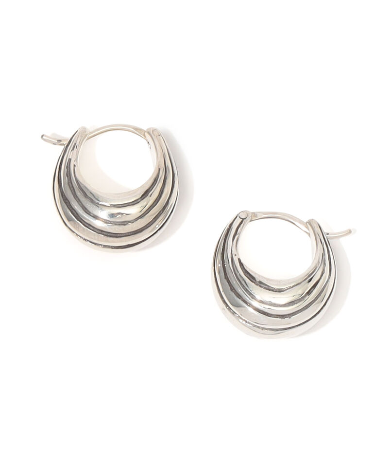 R.ALAGAN SHIMA HOOPS ピアス
