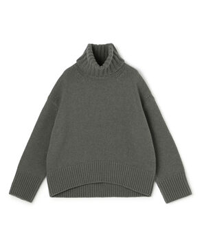 ファインウール タートルネックプルオーバー