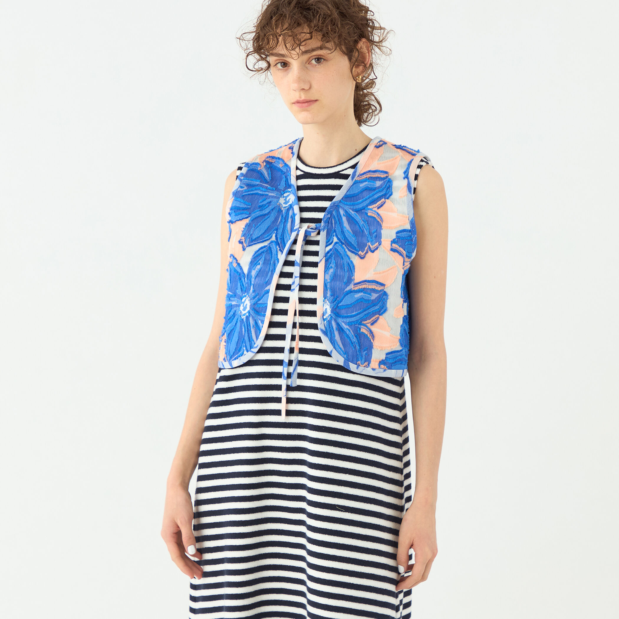 新品タグ付 TOMORROWLAND フラッフィージャカード ギャザースカート