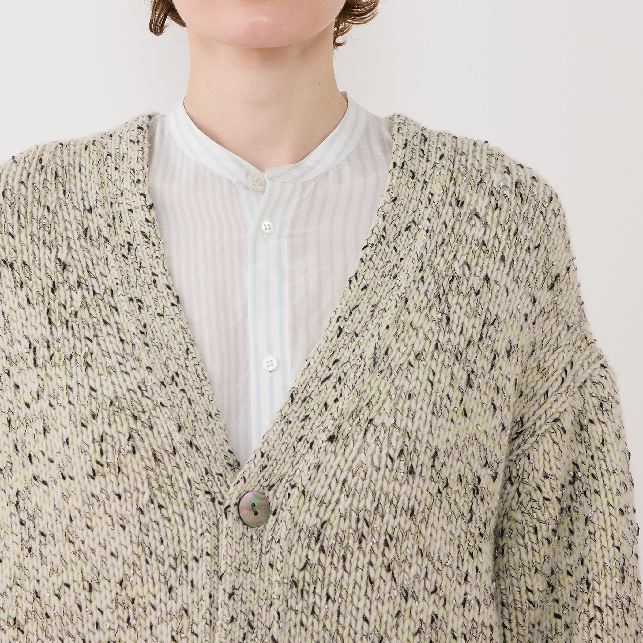 セサミメランジ Vネックカーディガン｜トゥモローランド 公式通販