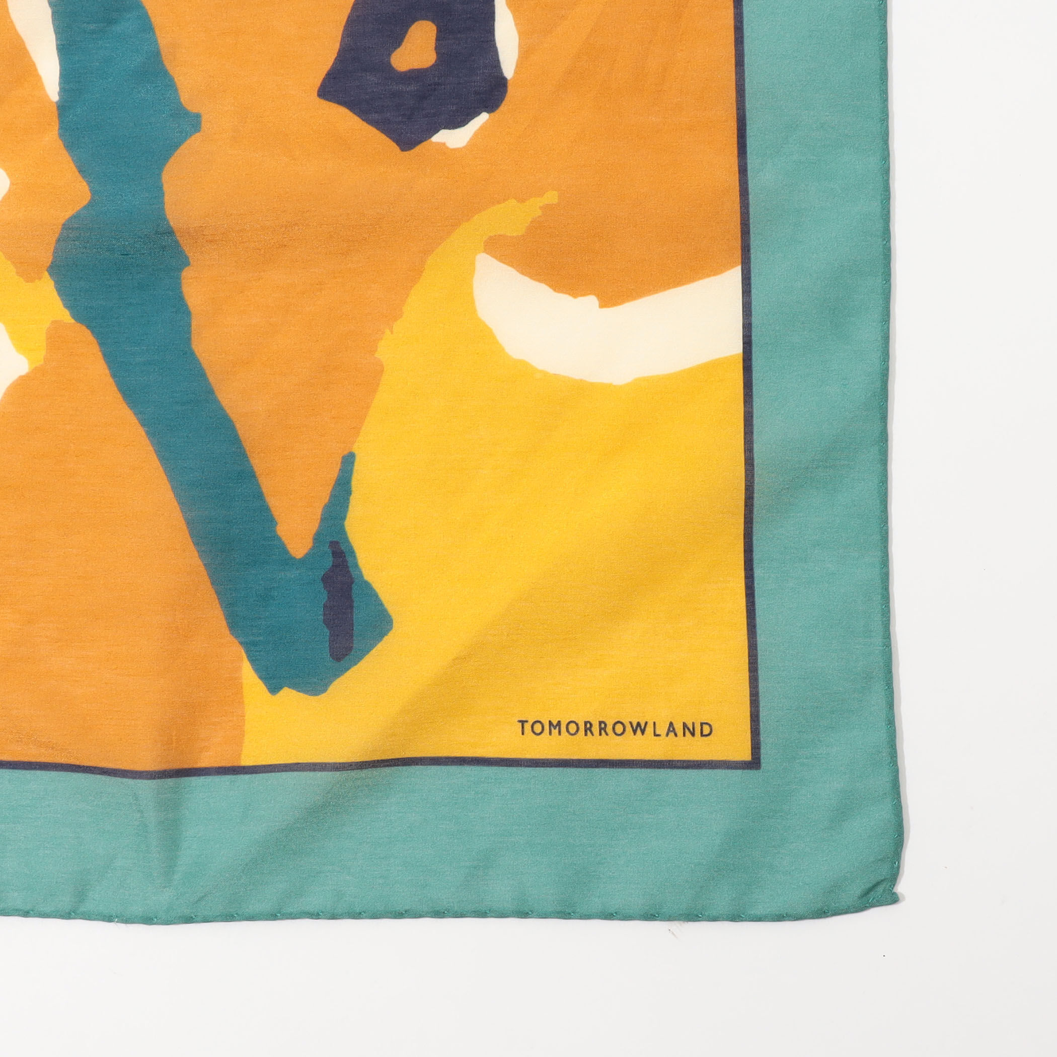 TOMORROWLAND MADE IN ITALY コットンシルクスカーフ