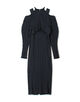 Mame Kurogouchi Random Ribbed Organic Cotton 2way Dress