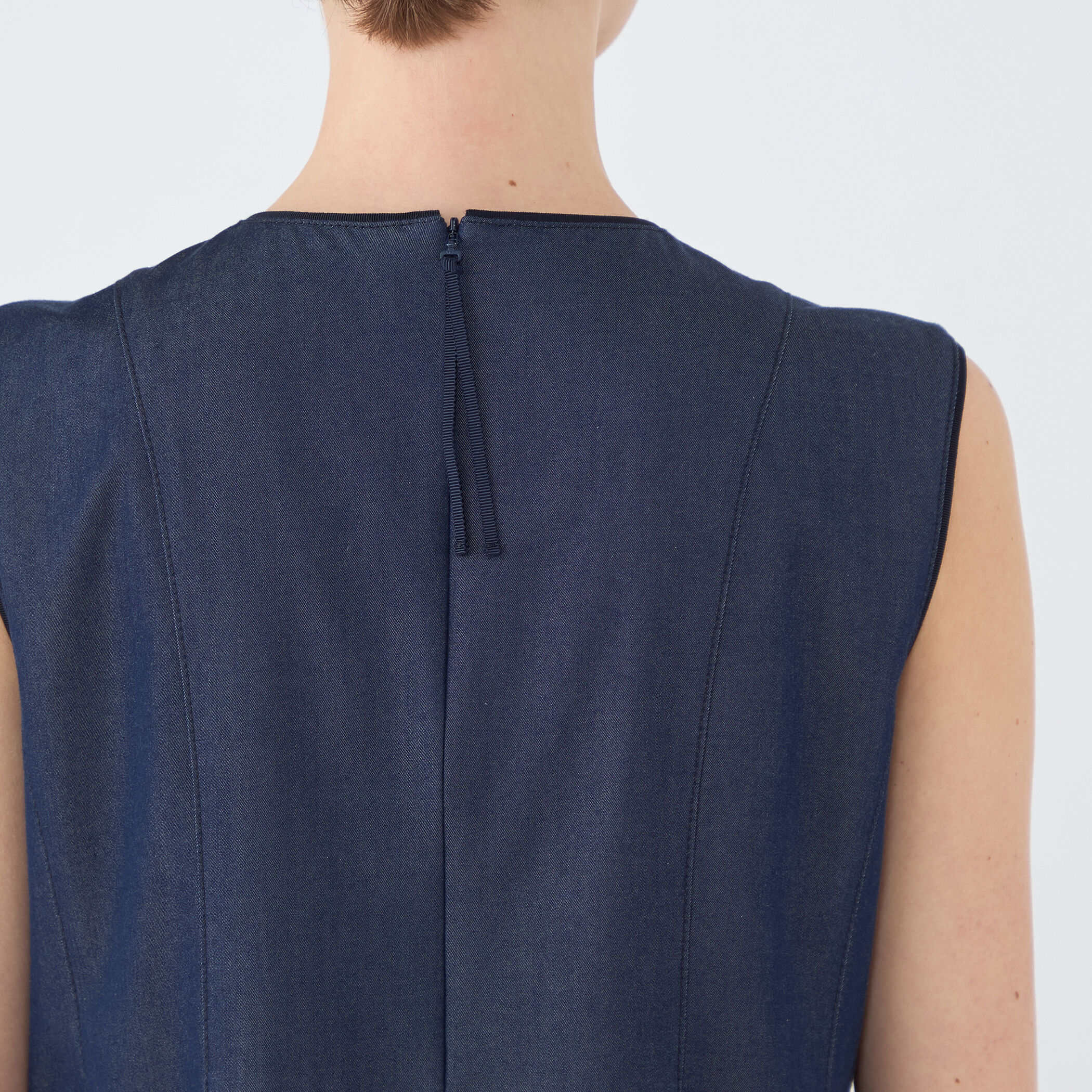 コットンシルクデニム プリンセスドレス｜トゥモローランド 公式通販