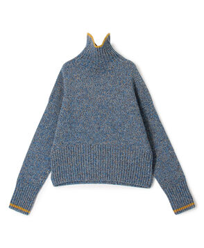 ファインラムズウール タートルネックプルオーバー