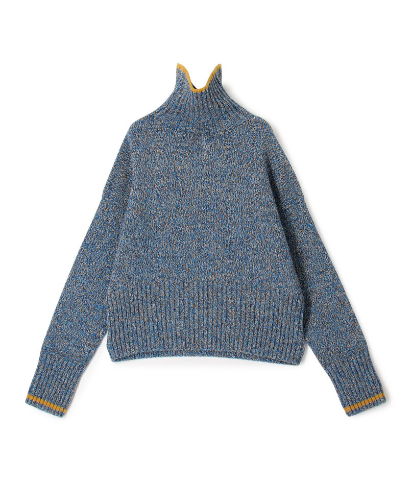 ファインラムズウール タートルネックプルオーバー